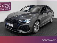 begagnad Audi RS3 Quattro Sedan Pano Sportavgas MATRIX Sv.Såld 2023, Halvkombi