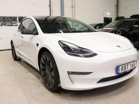 Begagnad Tesla Model 3 Performance 377 kW (513 HK) 2022 Vit Sedan