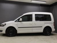 Begagnad VW Caddy Life 102 HK (75 kW) 2012 Vit Minibuss