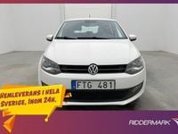 Begagnad VW Polo 90 HK (66 kW) 2012 Vit Halvkombi