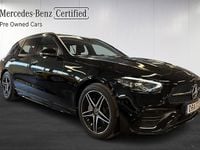 Begagnad Mercedes C300e AMG 317 HK (233 kW) 2025 Svart Kombi