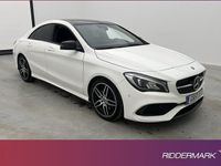 begagnad Mercedes CLA220 CLA220 Benz4M Coupé AMG Night Pano Kamera CarPlay 2018, Sportkupé