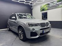 Begagnad BMW X3 M Sport 258 HK (189 kW) 2017 Silver SUV