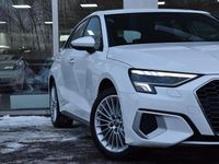 Begagnad Audi A3 150 HK (110 kW) 2021 Vit Sedan