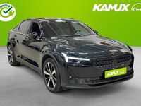Begagnad Polestar 2 Long Range Dual motor 300 kW (408 HK) 2021 Svart Halvkombi