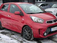 Begagnad Kia Picanto 86 HK (63 kW) 2017 Röd Halvkombi
