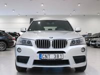 begagnad BMW X3 xDrive30d M Sport Värmare Panorama Drag HUD Lågmil 2013, SUV