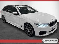 Begagnad BMW 530 M Sport 265 HK (194 kW) 2019 Vit Kombi
