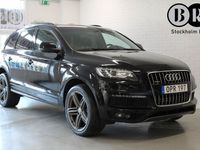 begagnad Audi Q7 3.0 TDI Q S-LINE PANO NAV DRAG M-VÄRM 7-SIT NYSERVAD