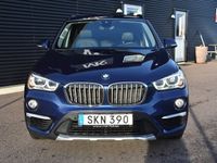 begagnad BMW X1 xDrive18d X-Line Head up, Dragkrok, Led, Keyless EU6