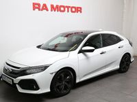 Begagnad Honda Civic 182 HK (133 kW) 2017 Vit Halvkombi