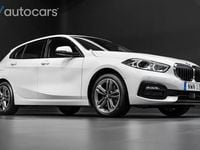 Begagnad BMW 120 Sport Line 178 HK (130 kW) 2021 Vit Halvkombi