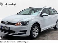 Begagnad VW Golf VII 105 HK (77 kW) 2013 Vit Kombi
