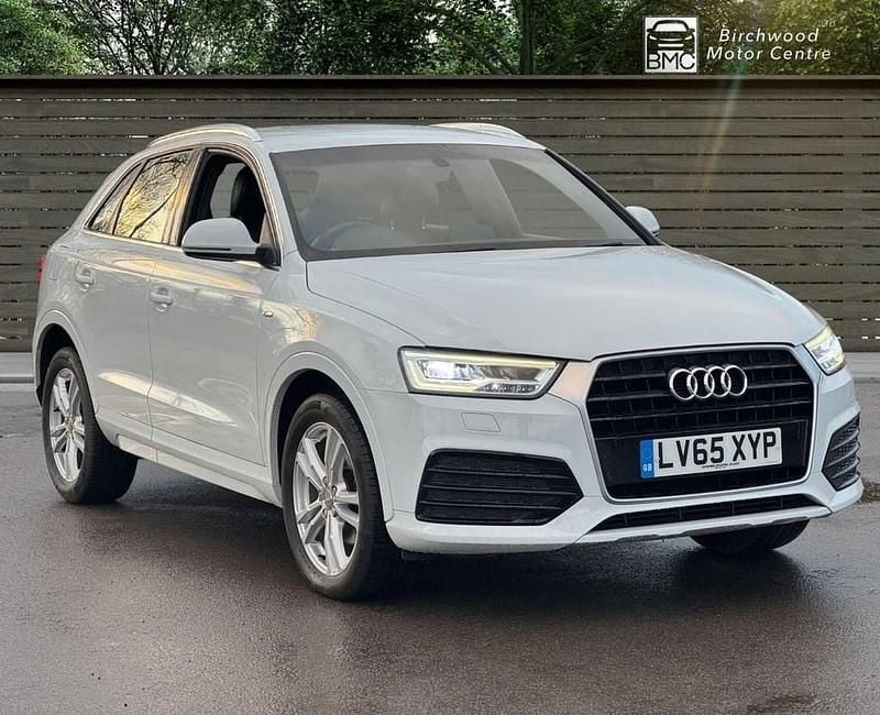 Used Audi Q3 S-Line 150 HP (110 kW) 2016 White SUV