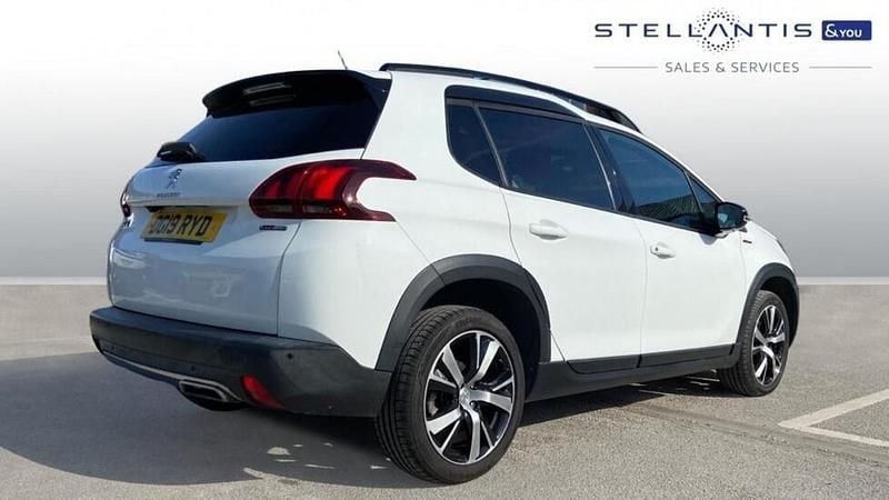 Used Peugeot 2008 GT-line 129 HP (94 kW) 2019 White SUV