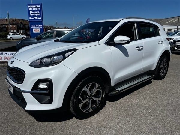 White Used 2021 Kia Sportage 2 SUV | £14,995 (Good price) - Image 1/4