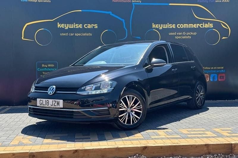Black Used 2018 VW Golf VII SE Hatchback | £13,490 (Fair price) - Image 1/1