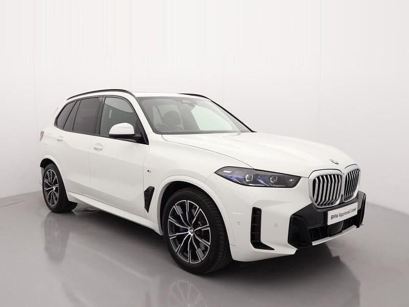 White Used 2024 BMW X5 M Sport SUV | £60,490 (Fair price) - Image 1/4