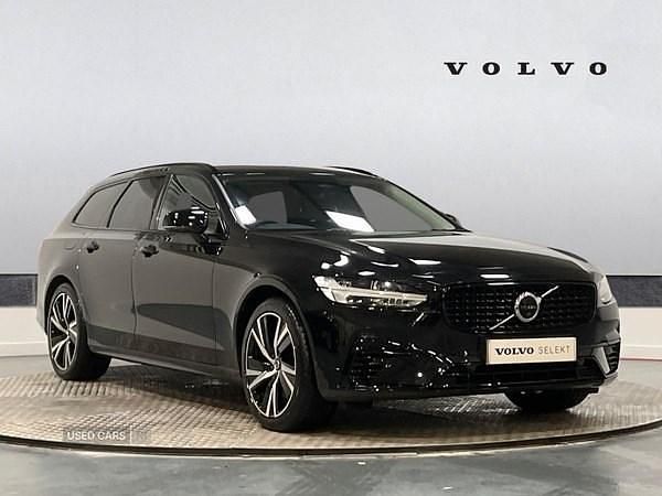Black Used 2023 Volvo V90 Plus Estate | £33,990 (Expensive) - Image 1/3