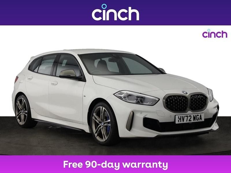 White Used 2022 BMW M135 Luxury Line Hatchback | £23,849 - Image 1/3
