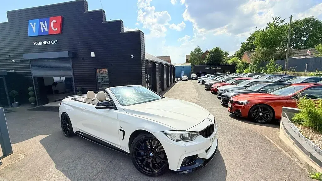 Used BMW 435 M Sport 2015 White Cabriolet