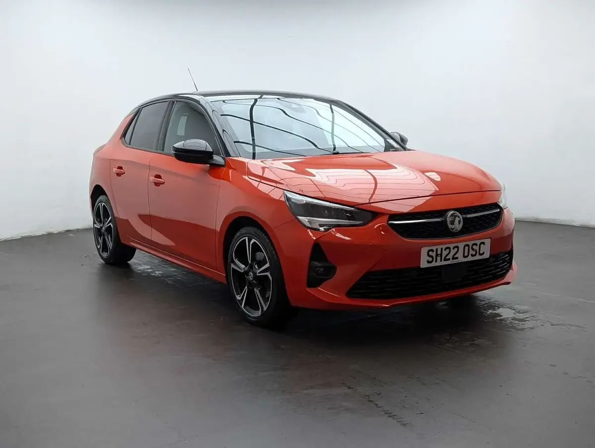 Used Vauxhall Corsa Edition 98 HP (72 kW) 2022 Orange Hatchback