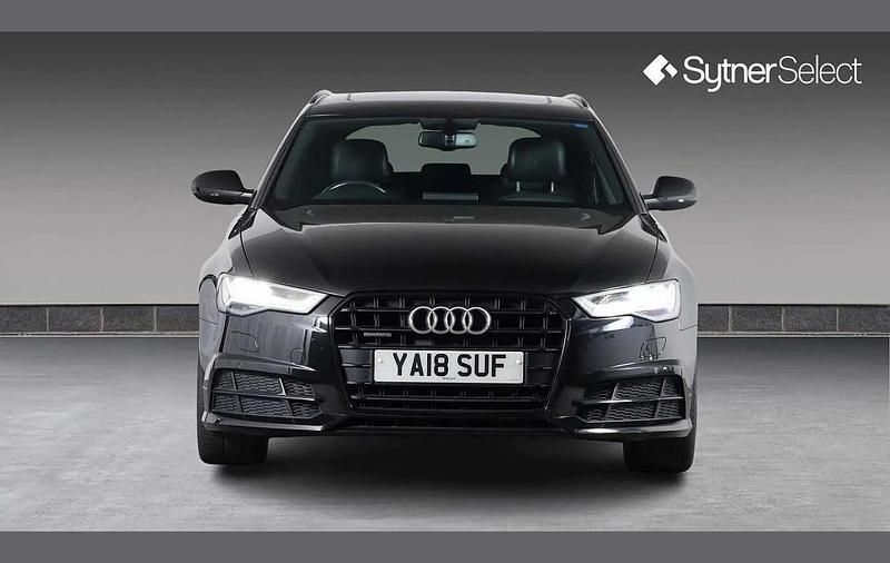 Used Audi A6 Black Edition 187 HP (137 kW) 2018 Black Estate