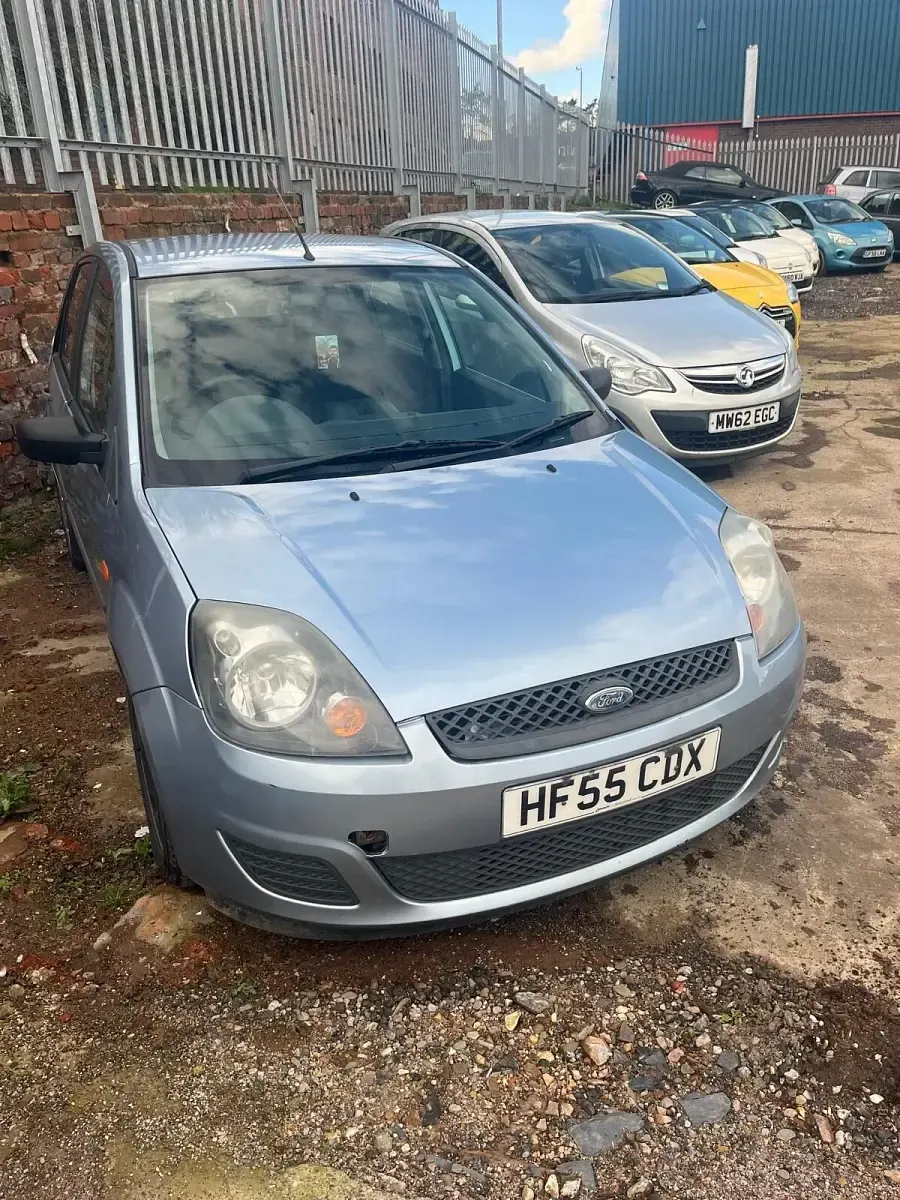 Used Ford Fiesta Style 80 HP (58 kW) 2006 Blue Hatchback