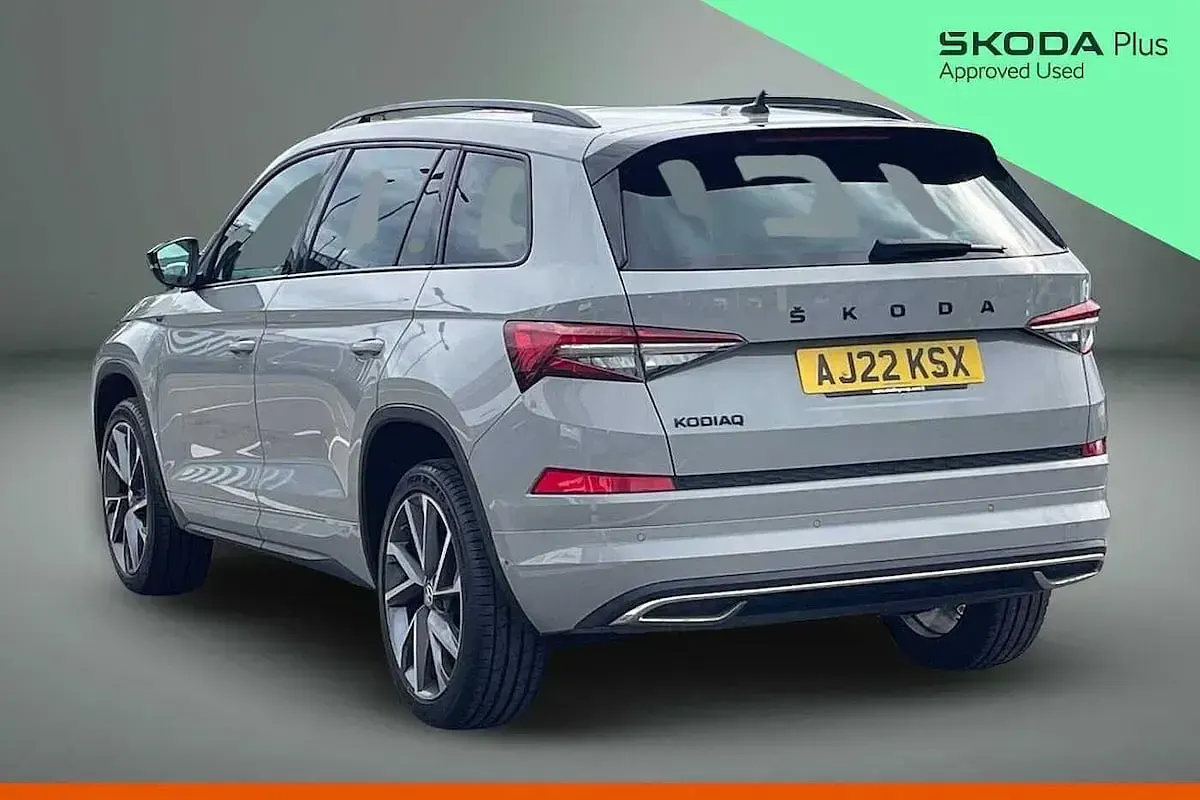 Used Skoda Kodiaq SportLine 150 HP (110 kW) 2022 Meteor grey SUV
