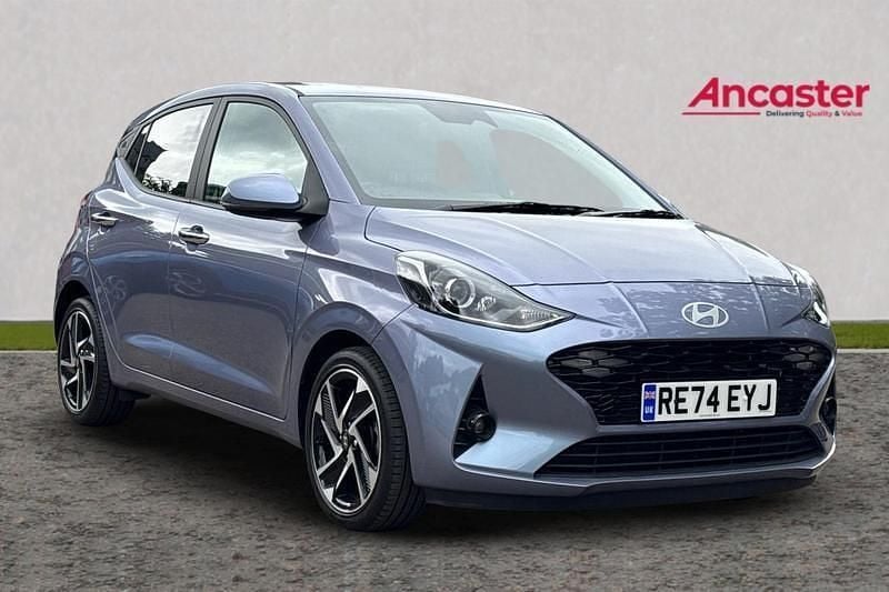 Blue Used 2024 Hyundai i10 Premium Hatchback | £17,495 (A bit pricey) - Image 1/4