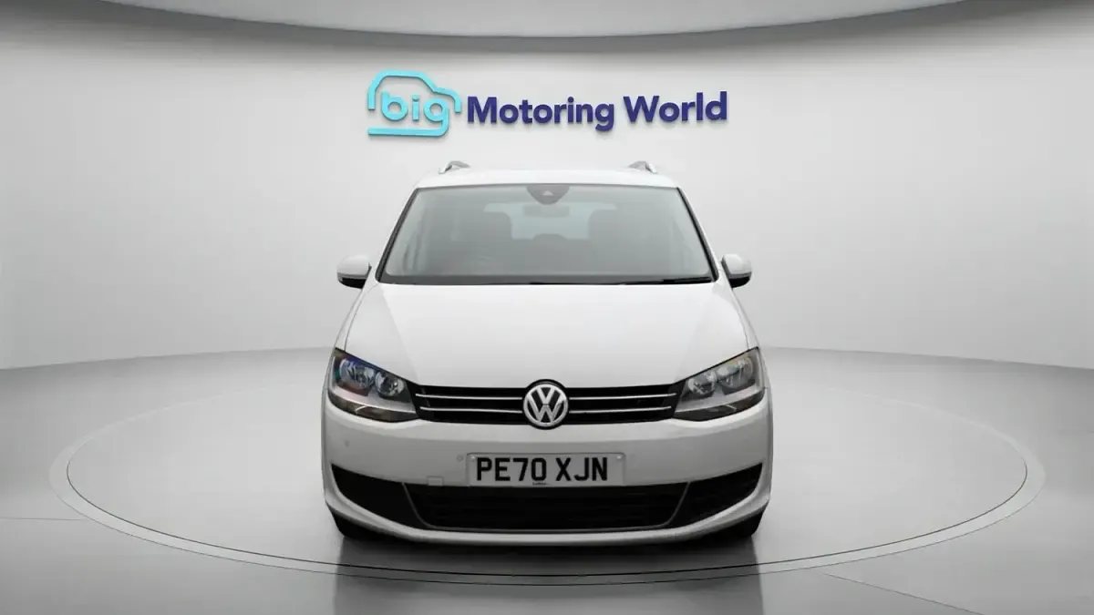 Used VW Sharan SE 177 HP (130 kW) 2019 White MPV