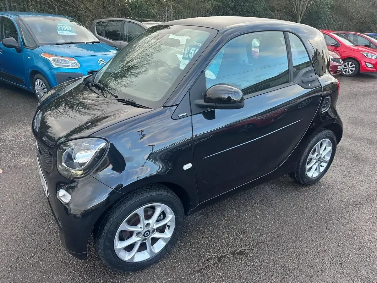 Used Smart ForTwo Coupé Passion 71 HP (52 kW) 2016 Black Coupe