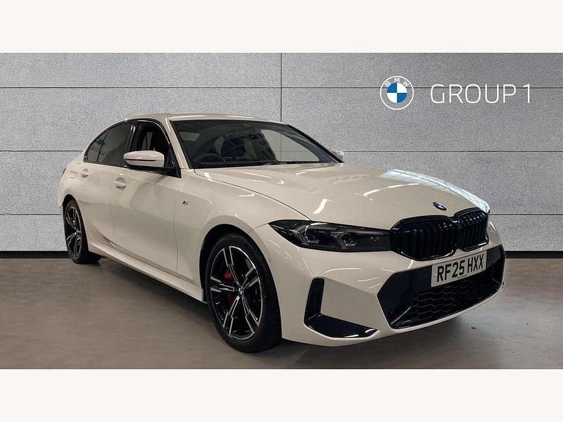 White Used 2025 BMW 320 M Sport Sedan | £36,995 (Expensive) - Image 1/4