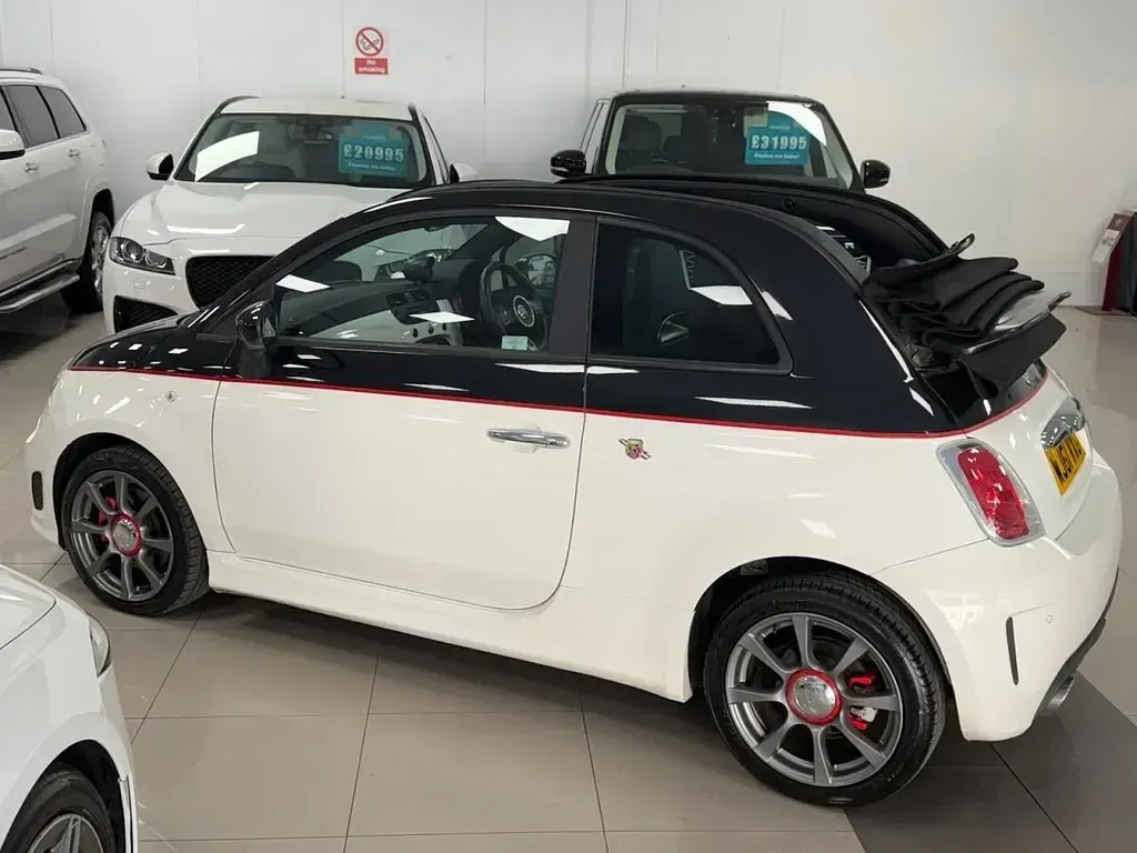 Used Abarth 500C 140 HP (102 kW) 2011 Black Cabriolet