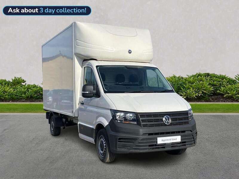 White Used 2024 VW Crafter Startline Van | £33,003 (Expensive) - Image 1/4