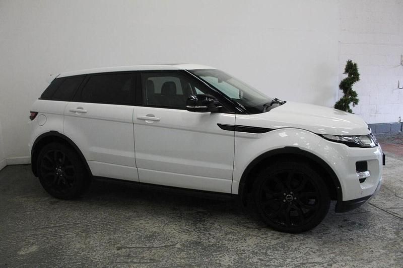 Begagnad Land Rover Range Rover evoque Dynamic 2012 Vit SUV