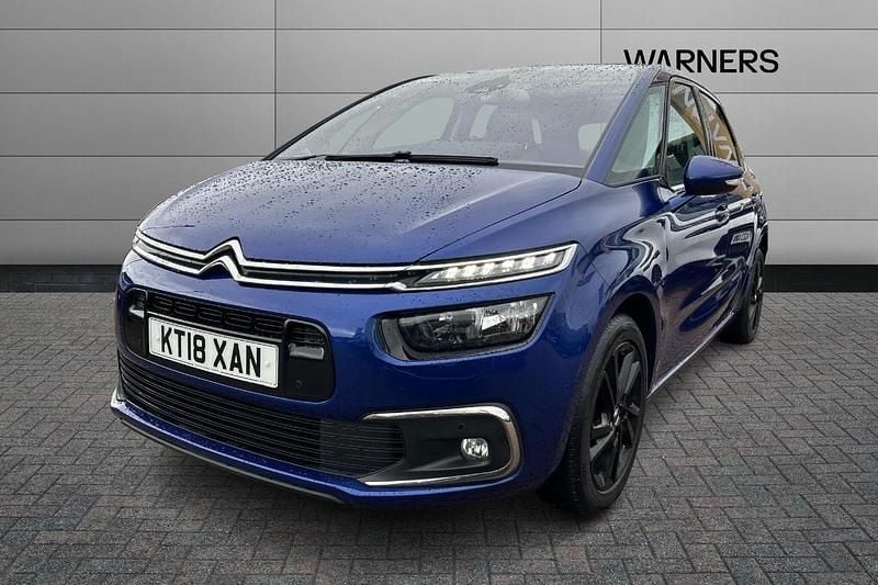 Blue Used 2018 Citroën C4 SpaceTourer Flair MPV | £8,495 (Good price) - Image 1/4