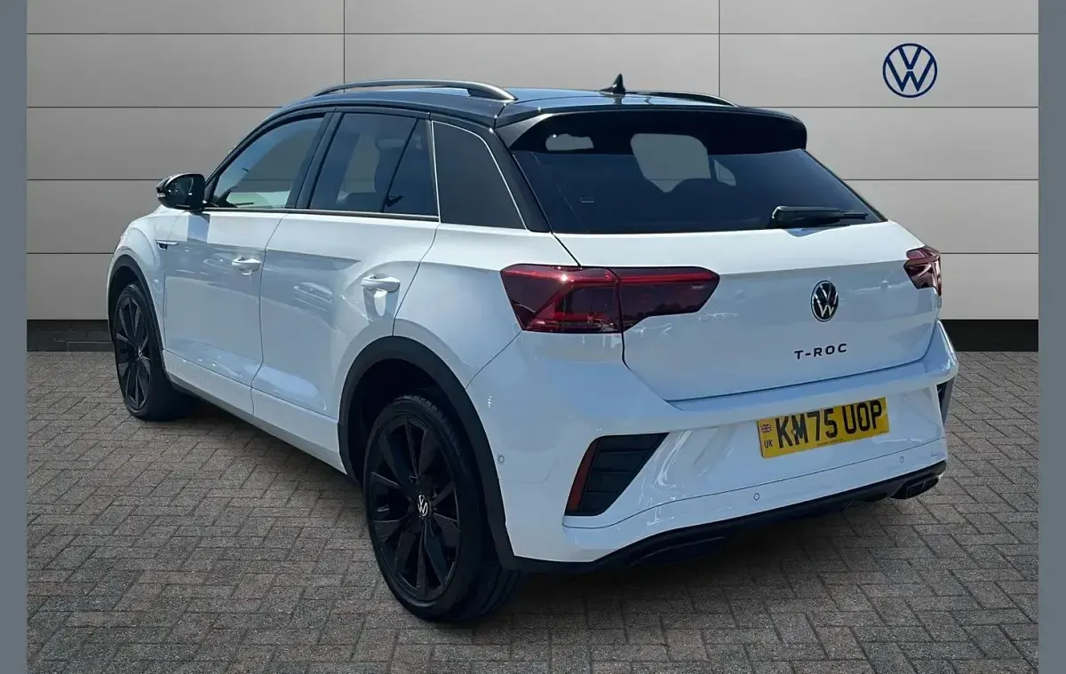 Used VW T-Roc Black Edition 150 HP (110 kW) 2025 White SUV