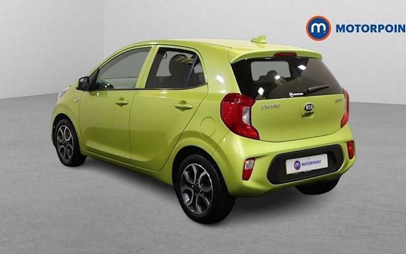 Used Kia Picanto 67 HP (49 kW) 2020 Green Hatchback