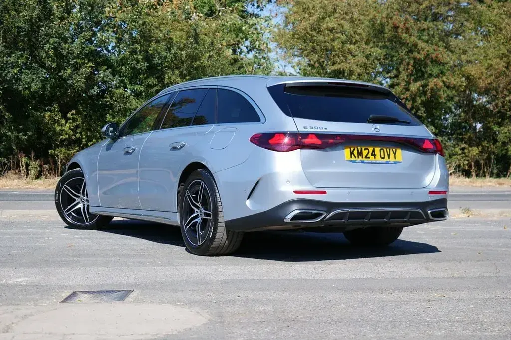 Used Mercedes E300 AMG line 2024 Silver Estate