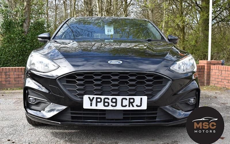 Used Ford Focus ST-Line 125 HP (91 kW) 2019 Black Hatchback
