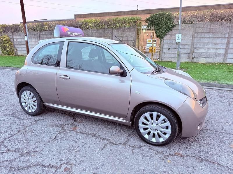 Beige Used 2005 Nissan Micra Hatchback | £1,199 (Fair price) - Image 1/4