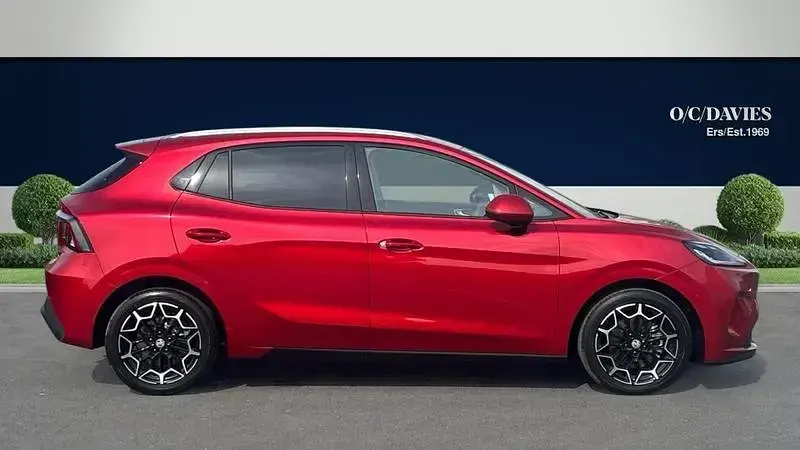 New MG MG4 EV 2026 Dynamic red Hatchback