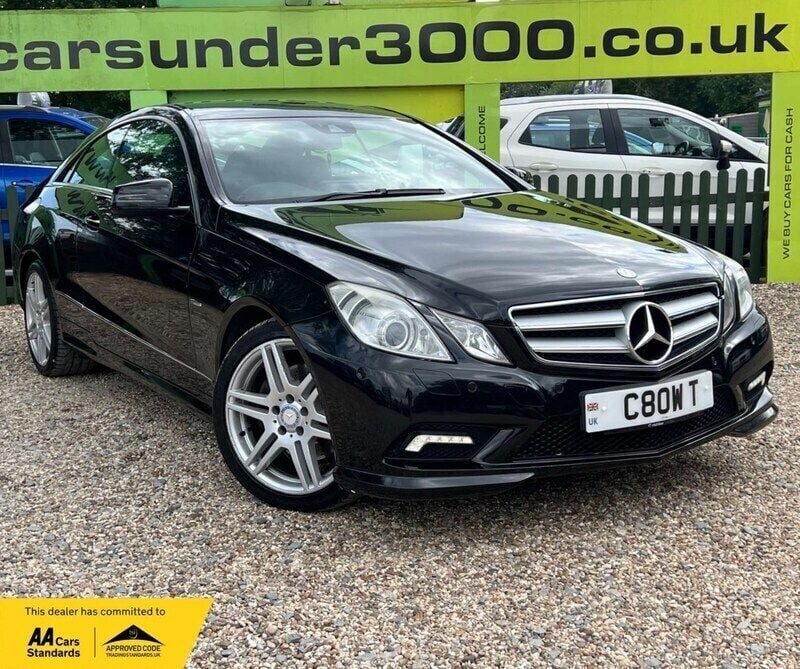 Black Used 2010 Mercedes E350 Coupe | £5,250 (A bit pricey) - Image 1/4