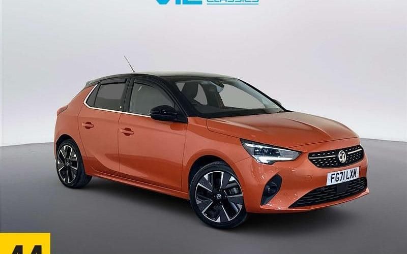 Used Vauxhall Corsa-e Elite 100 kW (136 HP) 2020 Orange Hatchback