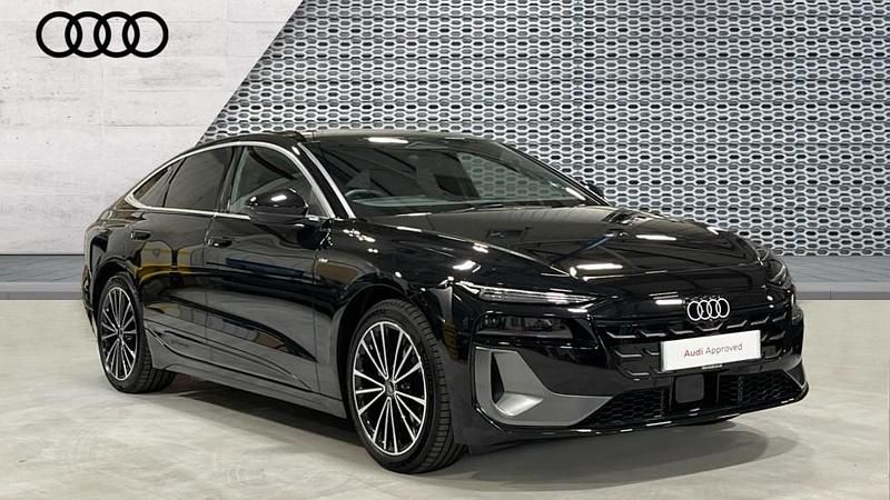 Black Used 2025 Audi A6 e-tron S-Line Estate | £52,490 (Super price) - Image 1/4