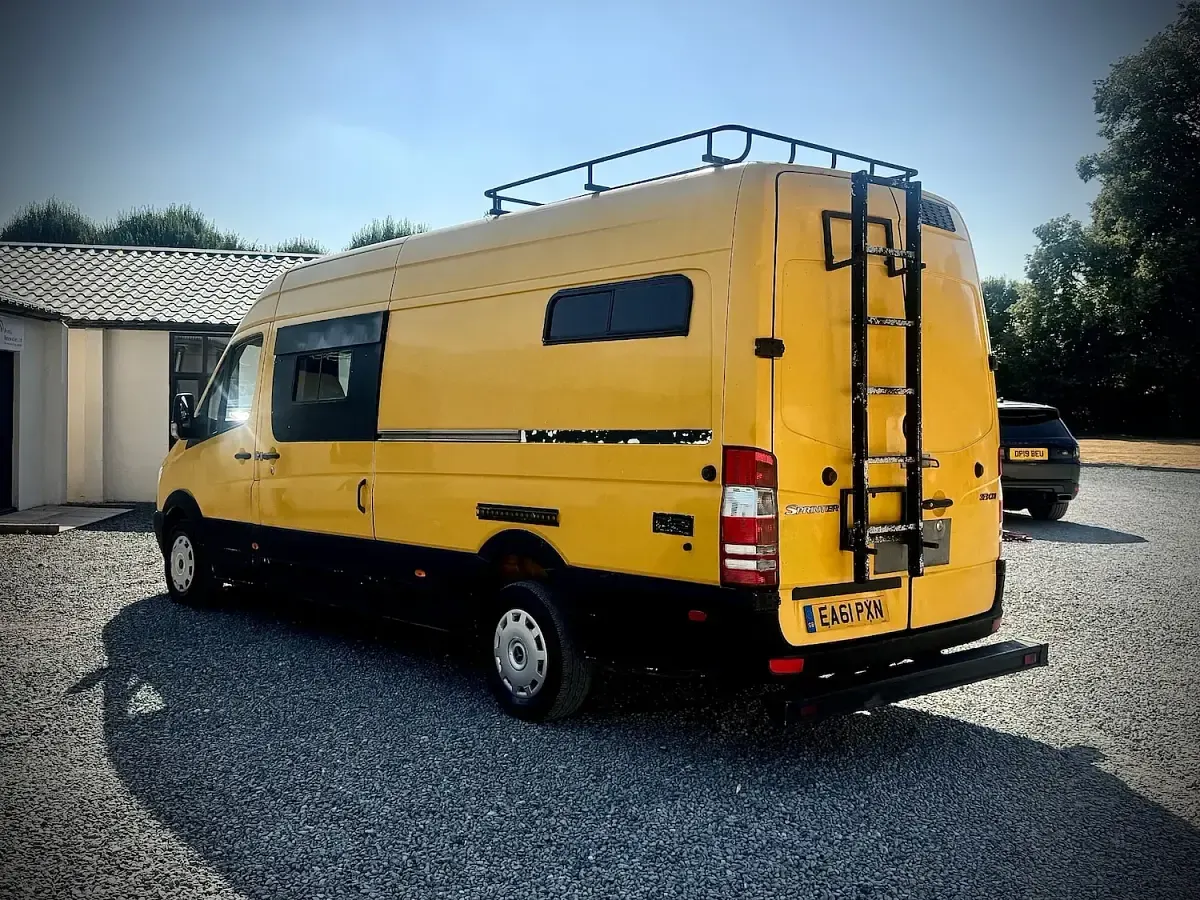 Used Mercedes Sprinter 2011 Yellow Van