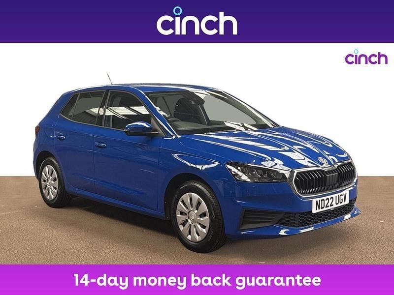 Blue Used 2022 Skoda Fabia Hatchback | £12,099 (Good price) - Image 1/3