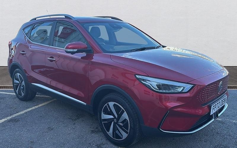 Red Used 2022 MG ZS Trophy Connect Sedan | £13,979 (Fair price) - Image 1/3