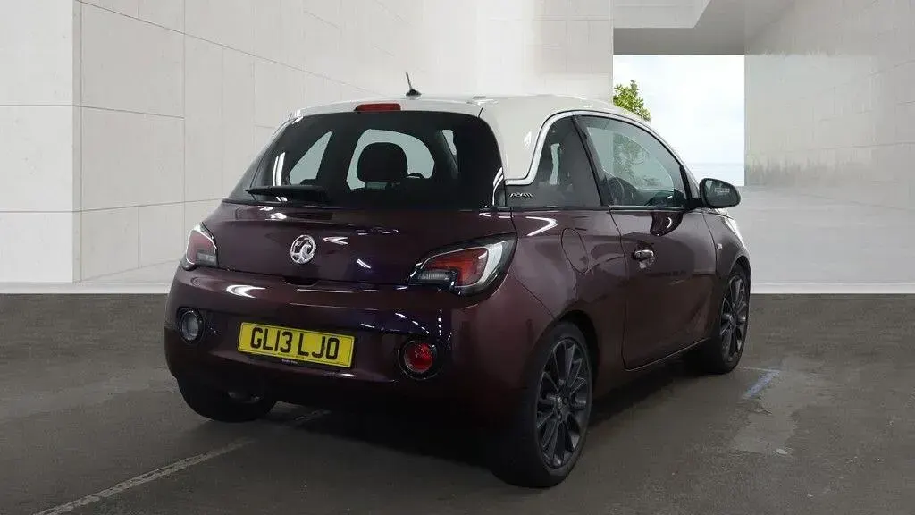 Used Vauxhall Adam Jam 87 HP (63 kW) 2013 Red Hatchback